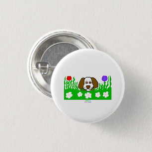 Badge Rond 2,50 Cm Bouton Arrondi Lecture N