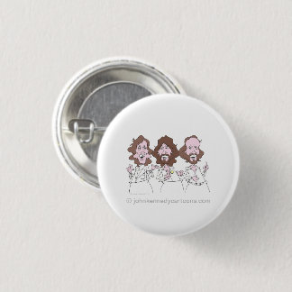 Badge Rond 2,50 Cm Bouton Bee Gees