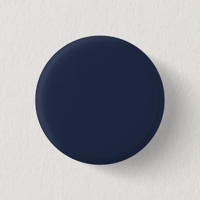 Badge Rond 2,50 Cm Bouton bleu nuit foncé (Devant)