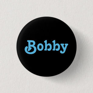 Badge Rond 2,50 Cm Bouton Bobby