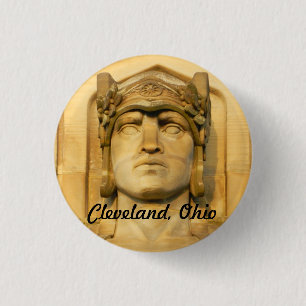 Badge Rond 2,50 Cm Bouton Bridge Guardian (Cleveland, Ohio)