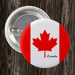 Badge Rond 2,50 Cm Bouton Canada, mode patriotique du drapeau canadie<br><div class="desc">Boutons : Canada et drapeau canadien - aimez mon pays,  voyage,  vacances,  patriotes nationaux / fans de sports</div>