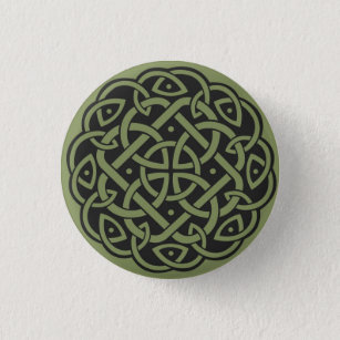 Badge Rond 2,50 Cm Bouton celtique de noeud