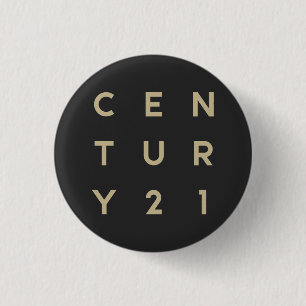 Badge Rond 2,50 Cm Bouton Century 21