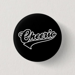 Badge Rond 2,50 Cm Bouton Cheerio