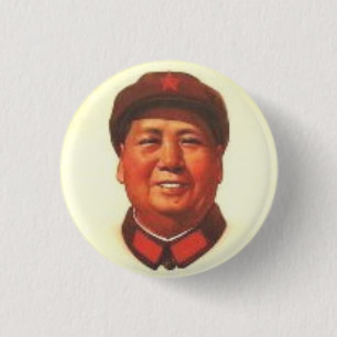 Badge Rond 2,50 Cm Bouton chinois de Mao Zedong de Président