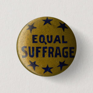 Badge Rond 2,50 Cm Bouton commémoratif de Pin de suffragette
