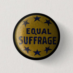 Badge Rond 2,50 Cm Bouton commémoratif de Pin de suffragette