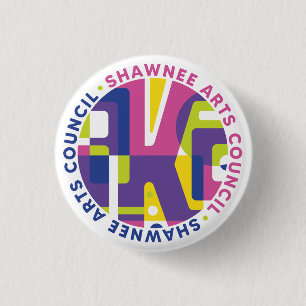 Badge Rond 2,50 Cm Bouton Conseil des arts SKA