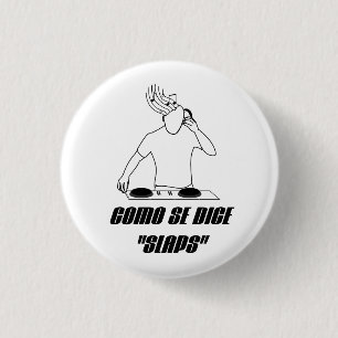 Badge Rond 2,50 Cm Bouton Coupes de dés Como Se