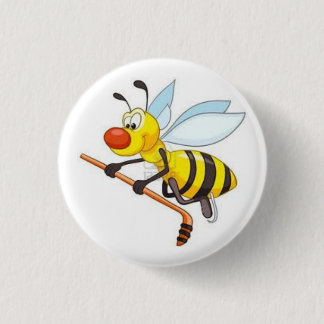 BADGE ROND 2,50 CM BOUTON D'ABEILLE