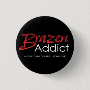 Badge Rond 2,50 Cm Bouton d'airain d'intoxiqué