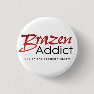 Badge Rond 2,50 Cm Bouton d'airain d'intoxiqué