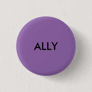 Badge Rond 2,50 Cm Bouton d'ALLIÉ