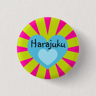 Badge Rond 2,50 Cm Bouton d'amour de Harajuku