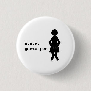 Badge Rond 2,50 Cm bouton d'amusement