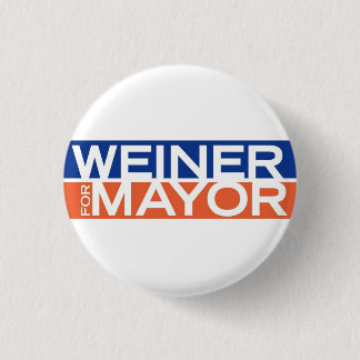 Badge Rond 2,50 Cm Bouton d'Anthony Weiner
