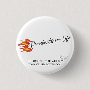 Badge Rond 2,50 Cm Bouton Daredevil du ranch de rachat