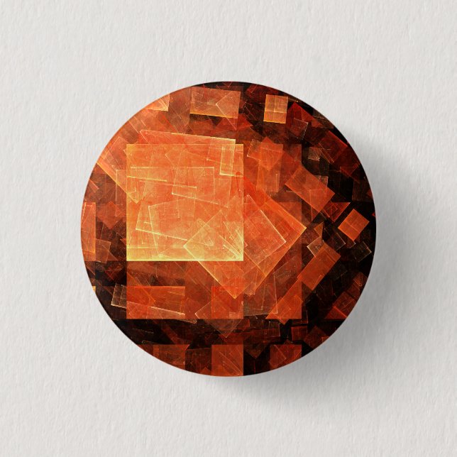 Badge Rond 2,50 Cm Bouton d'art Abstrait de la fenêtre (ronde) (Devant)