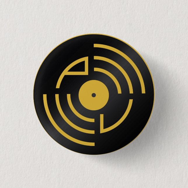 Badge Rond 2,50 Cm Bouton d'ATS (Devant)