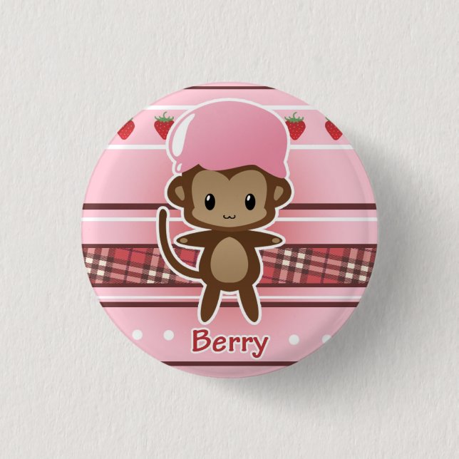 Badge Rond 2,50 Cm Bouton de baie (Devant)