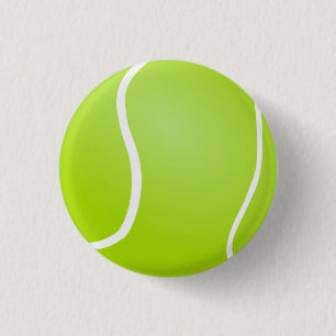 Badge Rond 2,50 Cm Bouton de balle de tennis