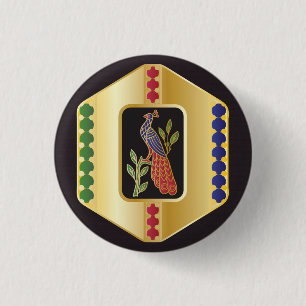 Badge Rond 2,50 Cm Bouton de bijoux Mah Jongg
