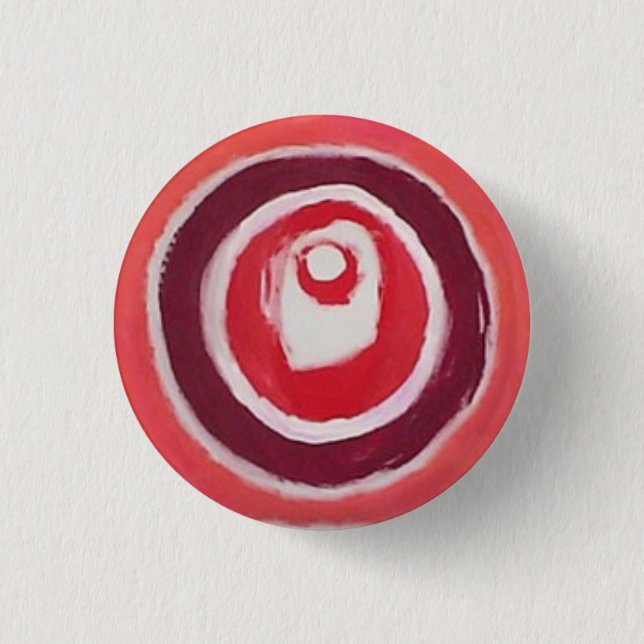 Badge Rond 2,50 Cm Bouton de bulles (Devant)