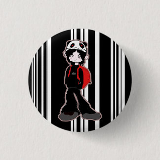 Badge Rond 2,50 Cm Bouton de casquette de panda