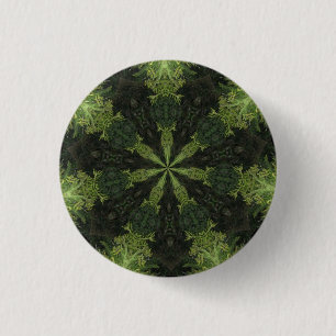Badge Rond 2,50 Cm Bouton de chaos de jungle