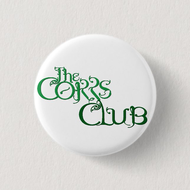 Badge Rond 2,50 Cm Bouton de club de Corrs (Devant)
