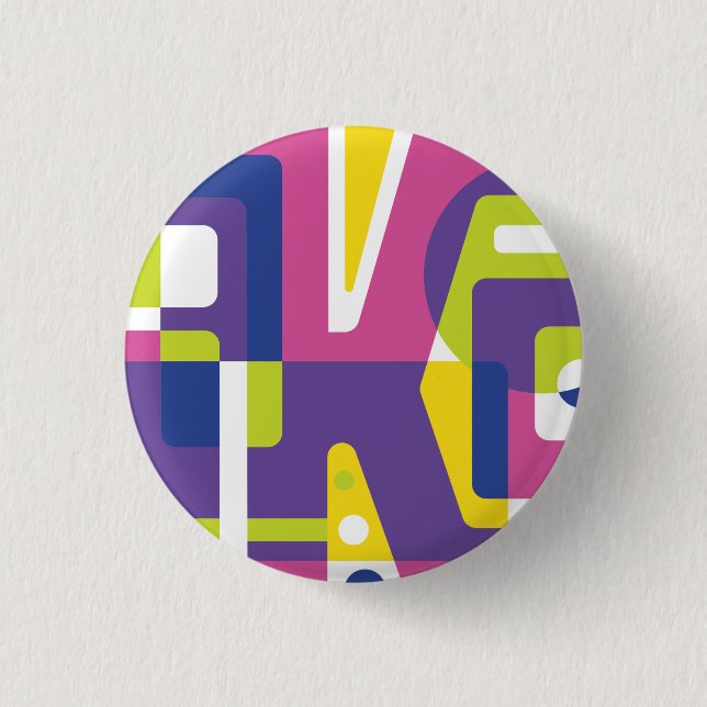 Badge Rond 2,50 Cm Bouton de conception SKA (Devant)