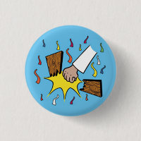 Bouton de côtelette de karaté