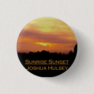 Badge Rond 2,50 Cm Bouton de coucher du soleil de lever de soleil