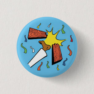 Badge Rond 2,50 Cm Bouton de coup-de-pied de partie