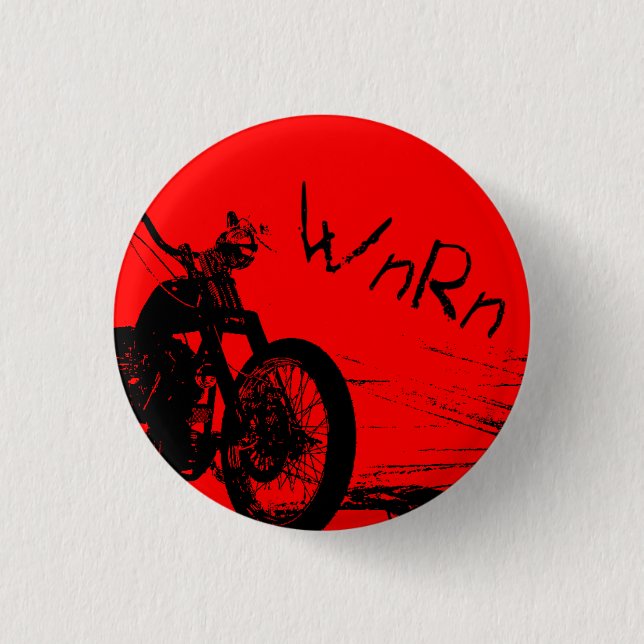 Badge Rond 2,50 Cm Bouton de couperet de W'nR'n (Devant)