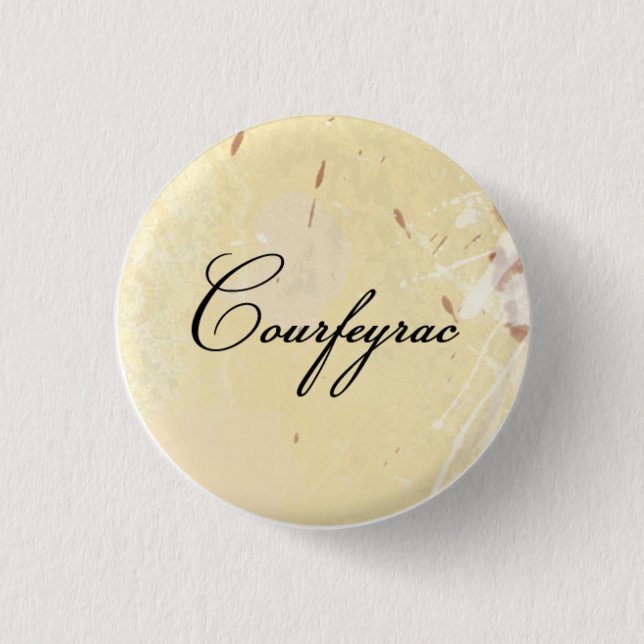 Badge Rond 2,50 Cm Bouton de Courfeyrac (Devant)