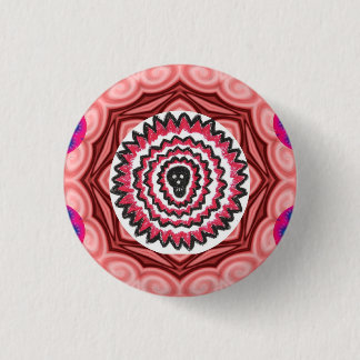 Badge Rond 2,50 Cm Bouton de crâne