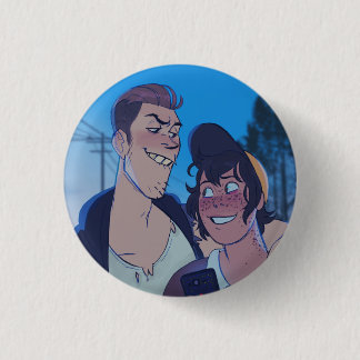 Badge Rond 2,50 Cm bouton de crépuscule de mitjo