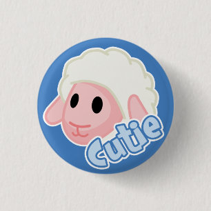 Badge Rond 2,50 Cm Bouton de Cutie