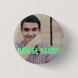 Badge Rond 2,50 Cm Bouton de Daniel