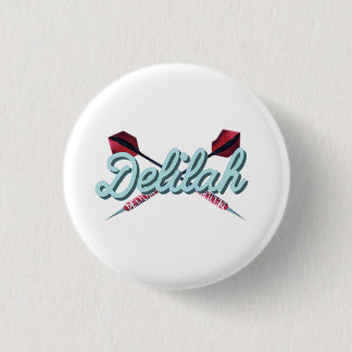 Badge Rond 2,50 Cm Bouton de dard de DELILAH