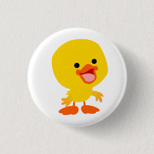 Badge Rond 2,50 Cm Bouton de dessin mignon souriant