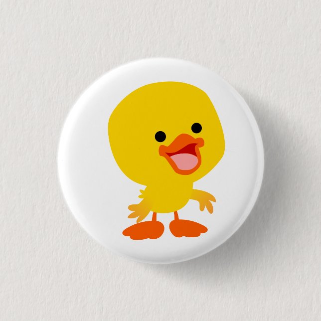 Badge Rond 2,50 Cm Bouton de dessin mignon souriant (Devant)