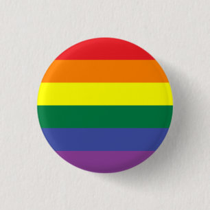 Badge Rond 2,50 Cm Bouton de drapeau de gay pride