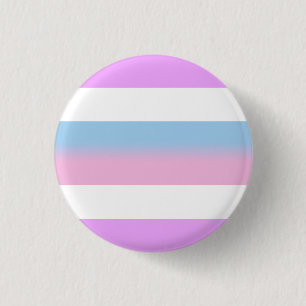 Badge Rond 2,50 Cm Bouton de fierté d'Intersex (rayures)