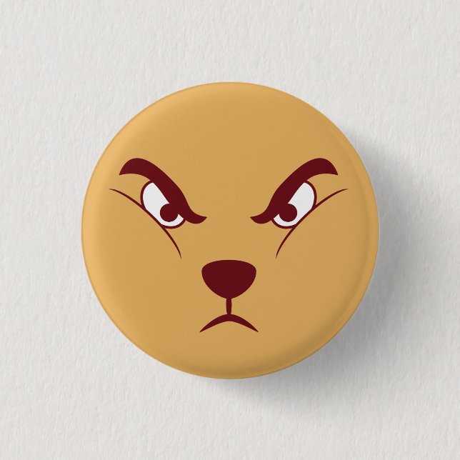 Badge Rond 2,50 Cm Bouton de Fisty (Devant)