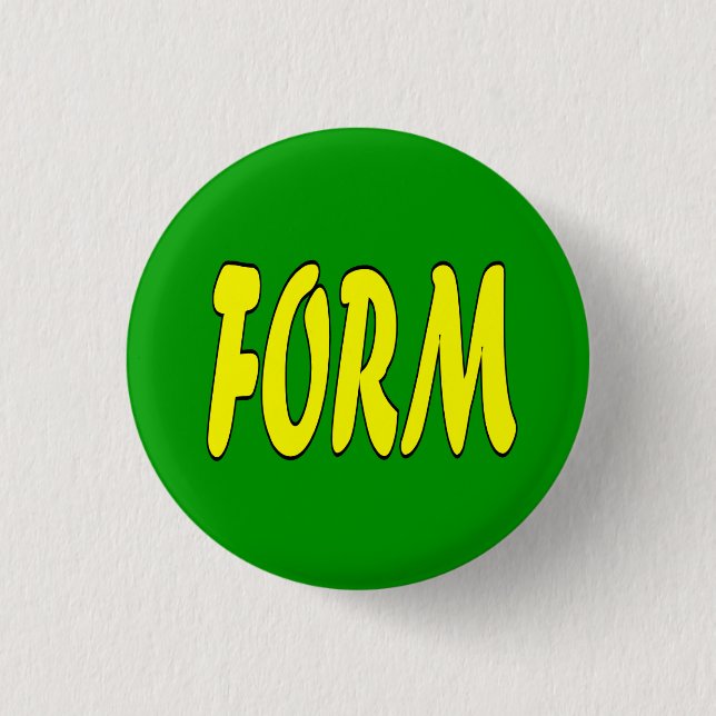 Badge Rond 2,50 Cm Bouton de forme d'arts martiaux (Devant)