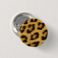 Bouton de fourrure léopard