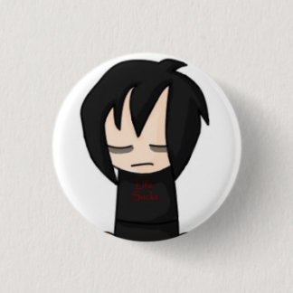 Badge Rond 2,50 Cm Bouton de garçon d'Emo